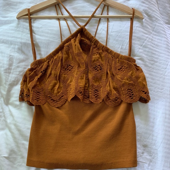 Anthropologie Halter Top - Picture 1 of 3